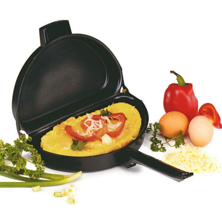1 Nonstick Folding Omelet Fry Pan Maker in Pakistan